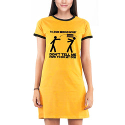 Avoid Injury , Programming , Coding , Women's Dress - GeekDawn