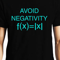 Avoid Negativity , Math , Unisex Graphic T-Shirt - GeekDawn