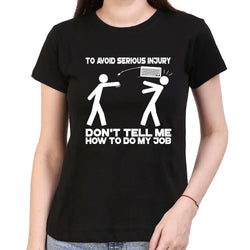 Avoid Injury ,Programming , Coding , Women's Top - GeekDawn