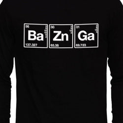 Bazinga , Chemistry, Big Bang Theory, Sheldon , Unisex Graphic Full Sleeves T-Shirt - GeekDawn