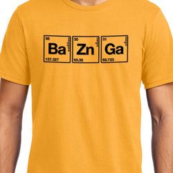 Bazinga , Chemistry, Big Bang Theory, Sheldon , Unisex Graphic T-Shirt - GeekDawn