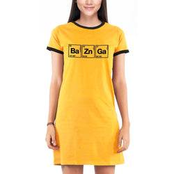 Bazinga , Chemistry, Big Bang Theory, Sheldon , Women's Dress - GeekDawn