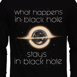 BlackHole , Interstellar , Physics , Unisex Graphic Full Sleeves T-Shirt - GeekDawn