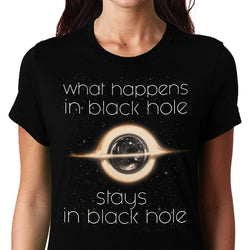 BlackHole , Interstellar , Physics , Women's Top - GeekDawn