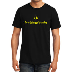 Schrodinger's smiley , Physics , Unisex Graphic T-Shirt
