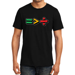 Equal is greater than divided, Maths, Unisex Graphic T-Shirt