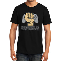 Gamers don't die they respawn , Gamer,  Unisex Graphic T-Shirt