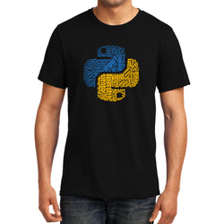 Python typography , Programming , Coding, Unisex Graphic T-Shirt