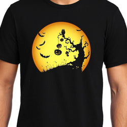 Haloween Tree, Halloween, Holiday , Unisex Graphic T-Shirt - GeekDawn