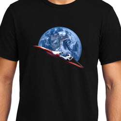 Tesla in Space , Scientist  Unisex Graphic T-Shirt