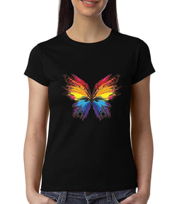 Butterfly , Abstract Art , Women's Top - GeekDawn