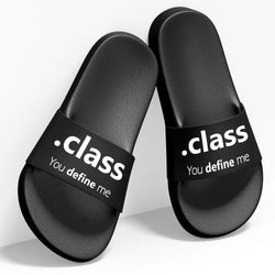 CLASS , Slides / Slider Slippers , Black