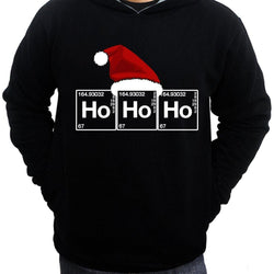 Christmas, HOHOHO , Hoodie / Sweatshirt, Black - GeekDawn