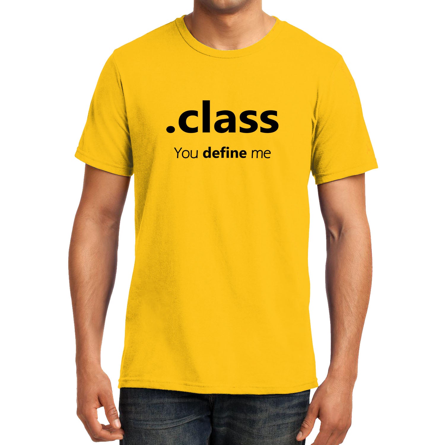 Java Syntax T-shirt (L/yellow)