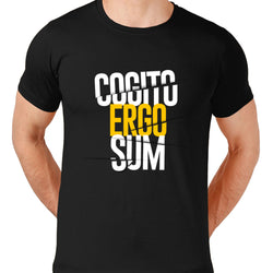 Cogito Ergo Sum #SELFMUSING, Unisex Graphic T-Shirt