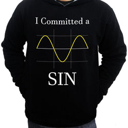 Committed a Sin, Hoodie / Sweatshirt, Black - GeekDawn