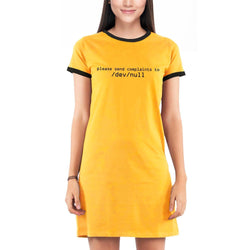 Complaints to /dev /null , Programming , Coding , Unix , Women's Dress - GeekDawn
