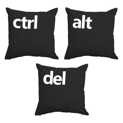 Ctrl-Alt-Del Cushion Covers (16 by 16 inch) - GeekDawn
