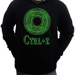 Ctrl+Z , Dr. Strange , Hoodie / Sweatshirt, Black - GeekDawn