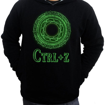 Ctrl+Z , Dr. Strange , Hoodie / Sweatshirt, Black - GeekDawn