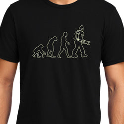 Cyborg Evolution , Big Bang Theory , Sheldon , Unisex Graphic T-Shirt