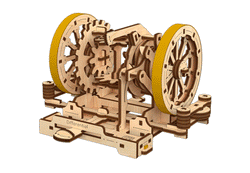 Ugears STEM Lab "Differential Kit" I DIY Self-Assembly Educational Mechanical Model Kits For Teens and Adults - GeekDawn