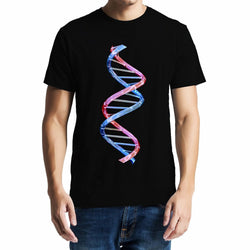 DNA Helix , Biology , Unisex Graphic T-Shirt - GeekDawn