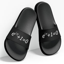 EULERS INDENTITY, Slides / Slider Slippers , Black