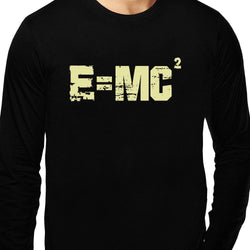 E=MC2 ,Einstein , Physics , Unisex Graphic Full Sleeves T-Shirt - GeekDawn