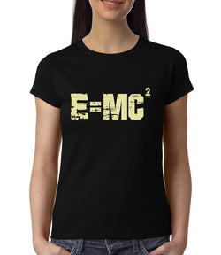 E=MC2 ,Einstein , Physics , Women's Top - GeekDawn