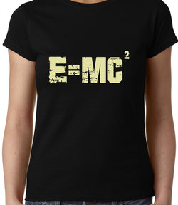 E=MC2 ,Einstein , Physics , Women's Top - GeekDawn