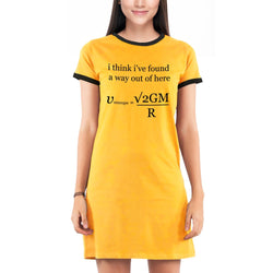 Escape Velocity , Physics , Women's Dress - GeekDawn