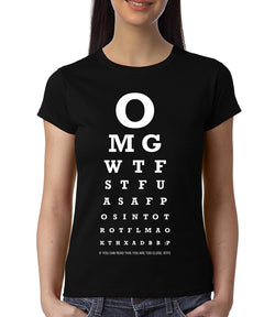 Eye Test , Funny quote , Women's Top - GeekDawn