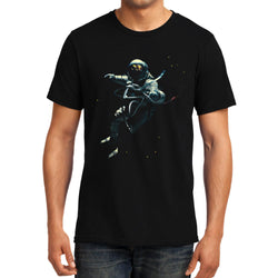 Floating Astronaut , Space , Unisex Graphic T-Shirt - GeekDawn