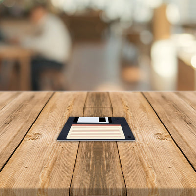 Floppy Metal Coasters - GeekDawn