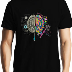 Geek Brain 2 , Geek, Unisex Graphic T-Shirt