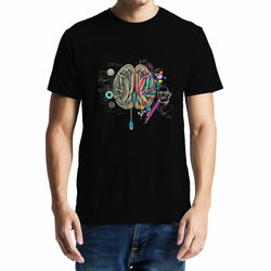Geek Brain 2 , Geek, Unisex Graphic T-Shirt