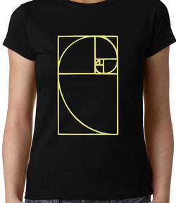 Golden Spiral , Fibonacci Spiral , Math , Women's Top - GeekDawn