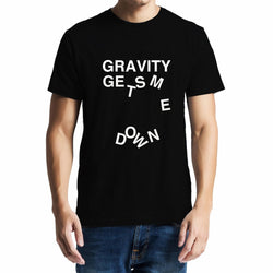 Gravity gets me down , Physics , Unisex Graphic T-Shirt