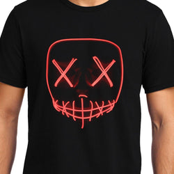 Halloween Purge Mask , Holiday , Unisex Graphic T-Shirt - GeekDawn