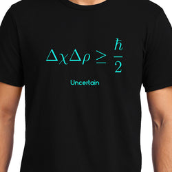 Hiesenberg Uncertanity principle , Physics, Unisex Graphic T-Shirt