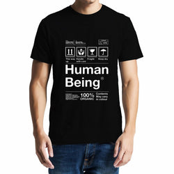 Human Being , Funny quote , Unisex Graphic T-Shirt - GeekDawn