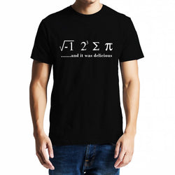 I ate some pie and it was delicious , Math , Unisex Graphic T-Shirt - GeekDawn
