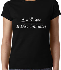 It Discriminates , Math , Women's Top - GeekDawn