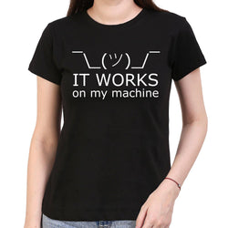 It works on my machine , Programming , Coding , Women's Top - GeekDawn