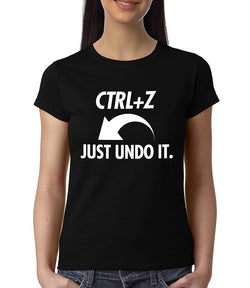 Just Undo It , Programming , Coding , Women's Top - GeekDawn