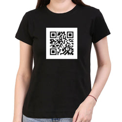 Kya dekh rha hai be , QR Code , Programming , Coding , Women's Top - GeekDawn