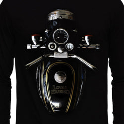 Loyal Friend , Biker , Unisex Graphic Full Sleeves T-Shirt - GeekDawn