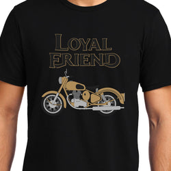 Loyal Friend , Biker , Unisex Graphic T-Shirt, EOSS