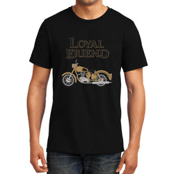 Loyal Friend , Biker , Unisex Graphic T-Shirt